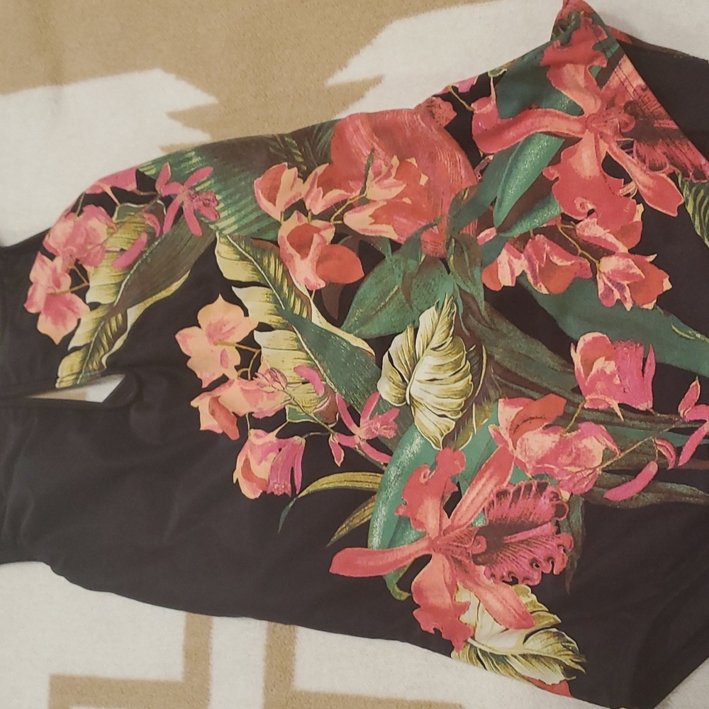 Hawaiian tropical one piece